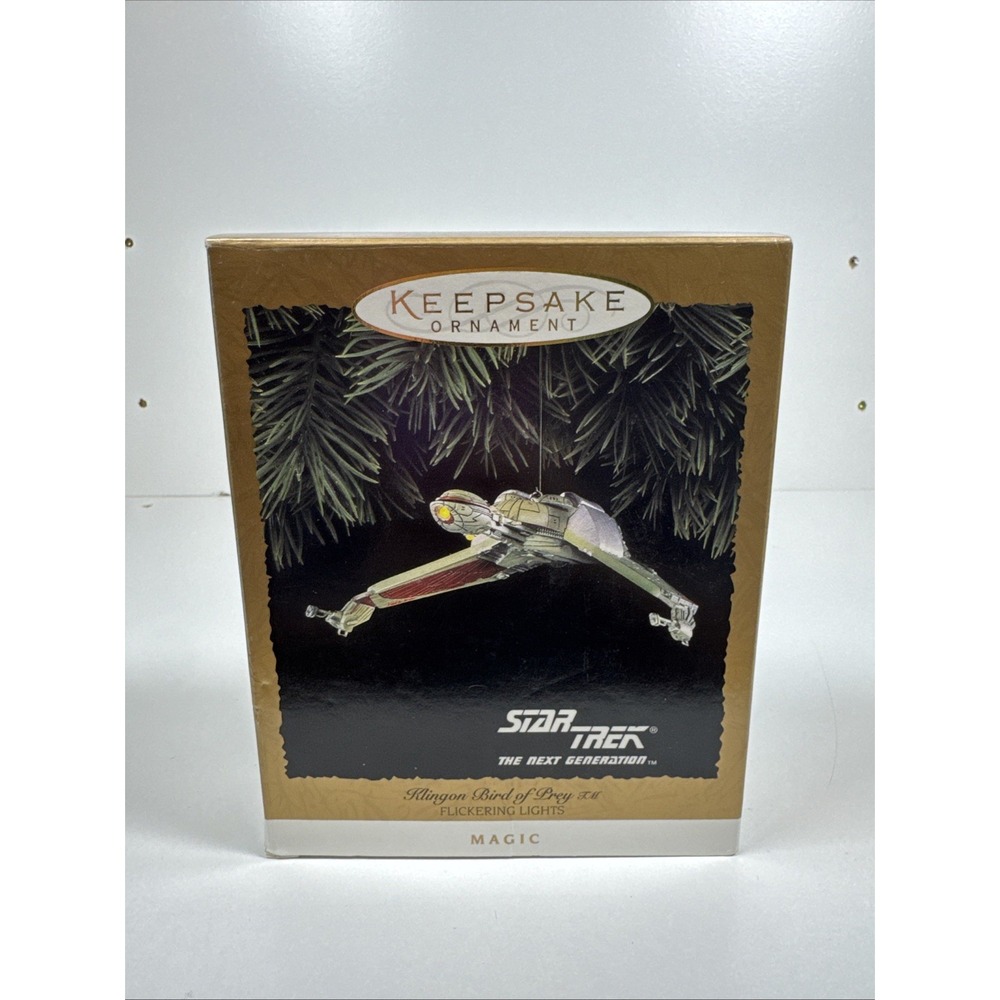 Hallmark 1994 Klingon Bird Of Prey Star Trek The Next Generation